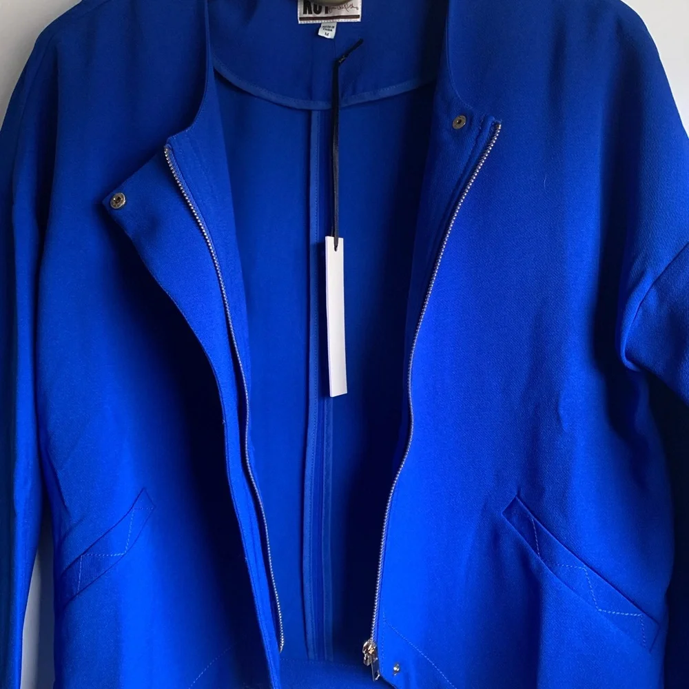 ❤️. KUT from the Kloth NWT Zip Front Shirt Jacket - NWT - Picture 2 of 8